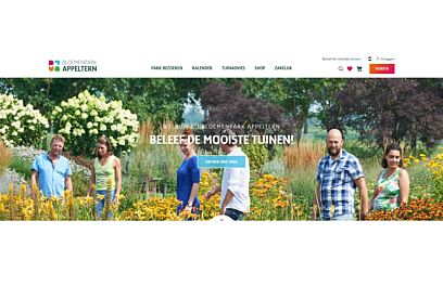 Samenwerking DVC Online B.V. met Bloemenpark Appeltern