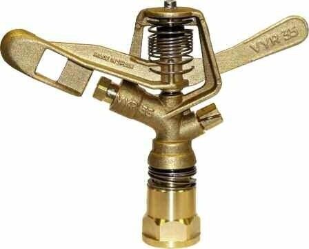 VYR-35 Messing regentiesproeier  3/4" bidr  - nozzle 4,4 en 2,4mm